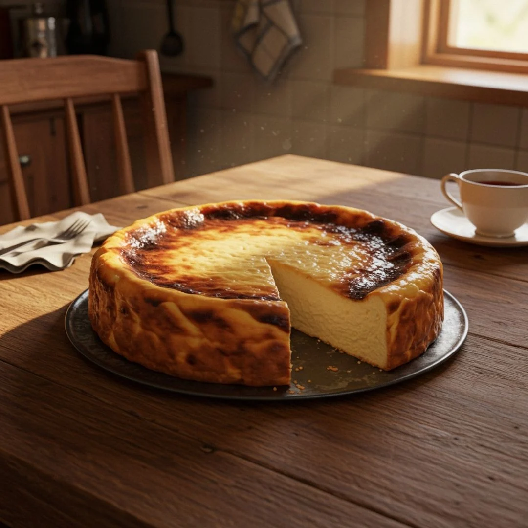 San Sebastian Cheesecake Tarifi - Fotoğraf 4